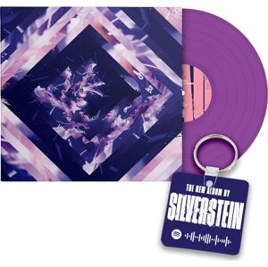 Silverstein A beautiful place to drown LP a klíčenka purpurová