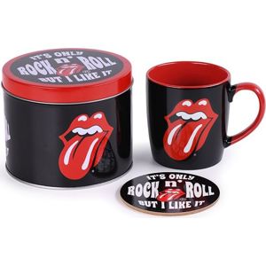 The Rolling Stones It's Only Rock N Roll - Geschenk-Set Fan balícek cerná/cervená/bílá