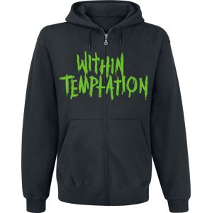 Within Temptation Entertain You Mikina s kapucí na zip černá