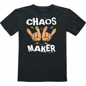Chaos Maker Kids - Chaos Maker detské tricko černá