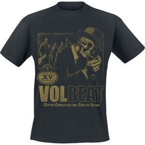 Volbeat Guitar Gangsters & Cadillac Blood 15th Anniversary Tričko černá