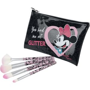 Mickey & Minnie Mouse Minnie Make-up-štětec stríbrná