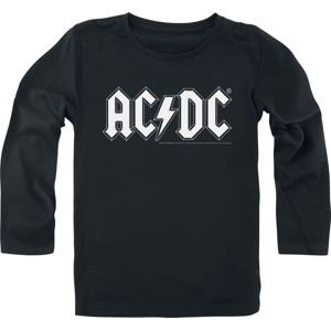 AC/DC Logo detské tricko - dlouhý rukáv černá