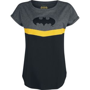 Batman Batman Dámské tričko skvrnitá černá / šedá