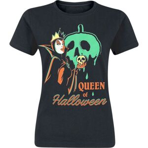 Sněhurka a sedm trpaslíků Disney Villains - Queen of Halloween Dámské tričko černá