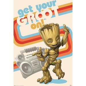 Strážci galaxie Get Your Groot On plakát vícebarevný