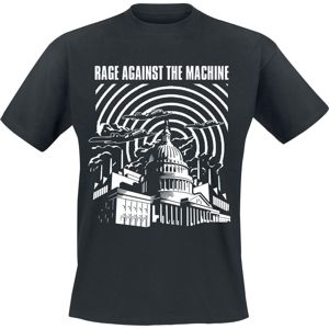 Rage Against The Machine Warzone Tričko černá