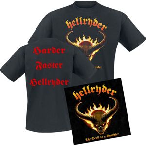 Hellryder The devil is a gambler CD & tricko standard