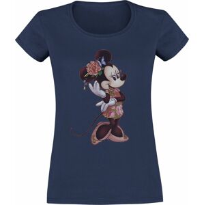 Mickey & Minnie Mouse Kids - Minnie Floral detské tricko modrá
