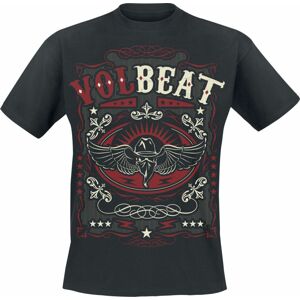 Volbeat Western Wings Black Tričko černá