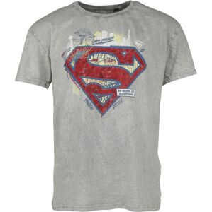 Superman Logo - 85th Anniversary Tričko šedá