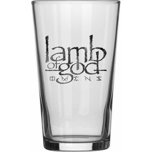 Lamb Of God Omens pivní sklenice transparentní