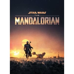 Star Wars The Mandalorian - Dusk plakát vícebarevný