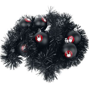 EMP Vánoční koule & dekorační lametty Vánocní ozdoba - koule černá