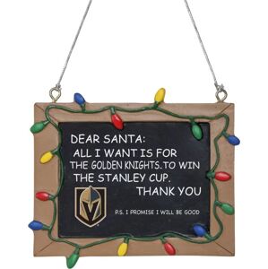 NHL Tabulka Vegas Golden Knights Vánocní ozdoba - koule vícebarevný