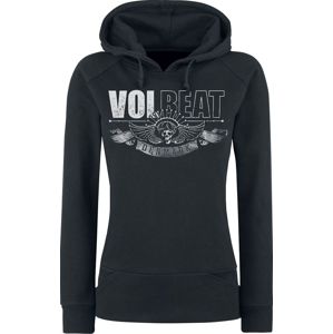 Volbeat Hourglass Dámská mikina s kapucí černá
