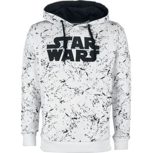 Star Wars Hoth Mikina s kapucí bílá/cerná