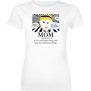 RackaArtz MOM Dámské tričko bílá