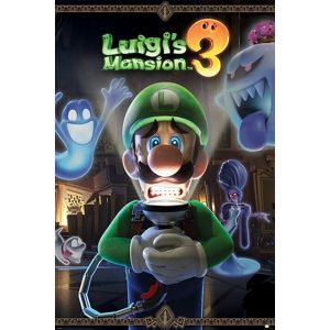 Super Mario Luigi's Mansion 3 plakát vícebarevný