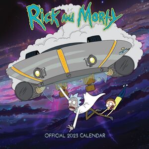 Rick And Morty Wandkalender 2023 Nástenný kalendář vícebarevný