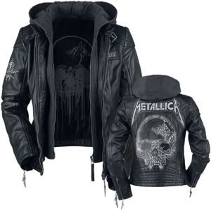 Metallica EMP Signature Collection Dámská kožená bunda černá