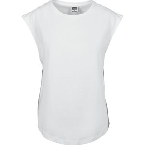 Urban Classics Dámské tričko Basic Shaped Dámské tričko bílá