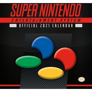 Super Nintendo 2021 Nástenný kalendár vícebarevný