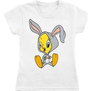 Looney Tunes Kids - Dress Up Tweety detské tricko bílá