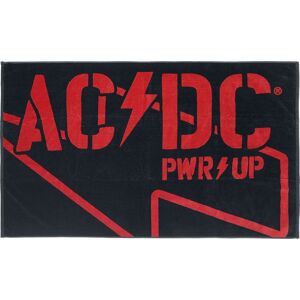 AC/DC PWR UP Logo - Handtuch rucník cerná/cervená