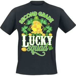 St. Patricks Day Lucky Squad Tričko černá