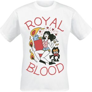 Royal Blood (Band) Lighter Girl tricko bílá