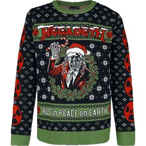 Megadeth Holiday Sweater Pletený svetr vícebarevný