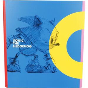 Sonic The Hedgehog Art Design Book - anglická verze Vázaná kniha modrá/žlutá