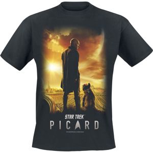 Star Trek Picard - Poster tricko černá