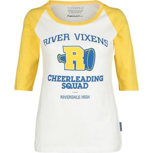 Riverdale Riverdale dívcí triko s dlouhými rukávy žlutá/bílá