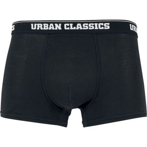 Urban Classics Modal Boxer Shorts Double-Pack Sada spodního prádla černá