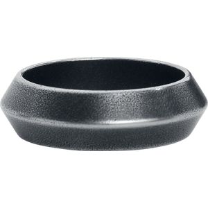 etNox hard and heavy Black Steel prsten černá