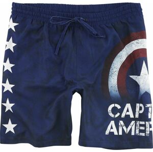 Captain America Stars Pánské plavky tmavě modrá