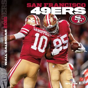 NFL San Francisco 49ers - Kalender 2021 Nástenný kalendár standard