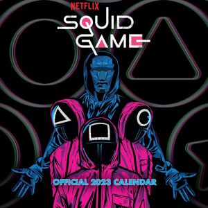 Squid Game Nástěnný kalendář 2023 Nástenný kalendář vícebarevný