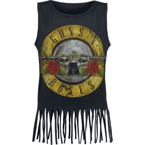 Guns N' Roses Distressed Bullet dívcí top černá