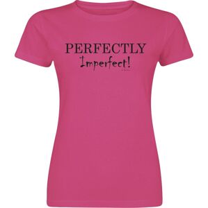 Sprüche Perfectly Imperfect Dámské tričko růžová