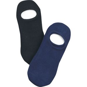 Fussvolk Balení 2 ks Inshoes Terry Ponožky cerná/modrá