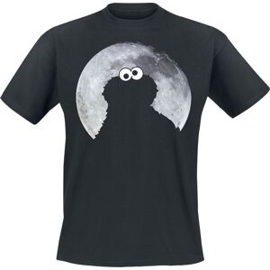 Sesame Street Cookie Monster - Moonnight Tričko černá