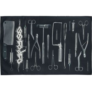 Carcass Tools Textilní plakát cerná/šedá/bílá