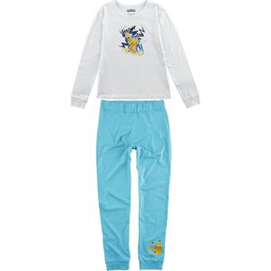 Pokémon Kids - Pikachu - High Voltage Dětská pyžama bílá/modrá