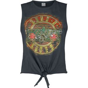 Guns N' Roses Amplified Collection - Neon Bullet Dámský top charcoal