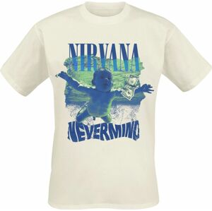 Nirvana Torn Tričko přírodní