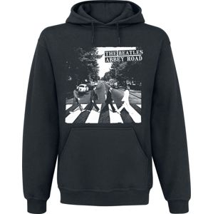 The Beatles Abbey Road Mikina s kapucí černá