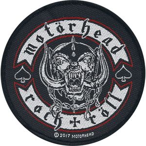Motörhead Biker Badge nášivka cerná/cervená/bílá